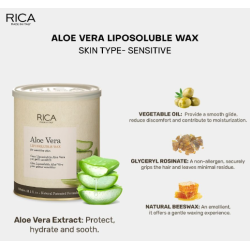 RICA Aloe Vera vaškas su alavijo ekstraktu, 800 ml