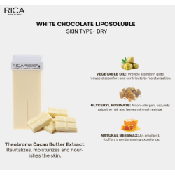 RICA White Chocolate – baltos šokoladės vaškas, 100 ml