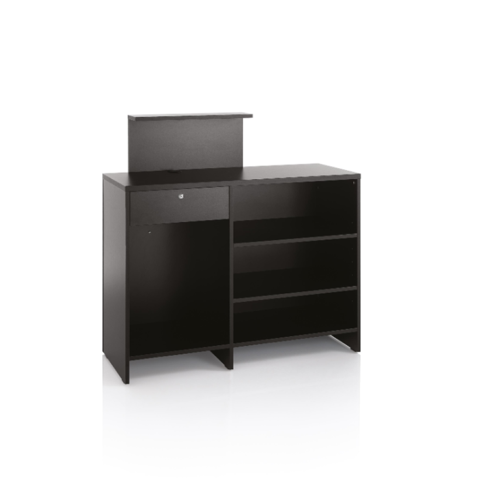 Registratūros stalas salonui VISTA CONSOLLE BLACK (375.223)
