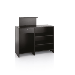 Registratūros stalas salonui VISTA CONSOLLE BLACK
