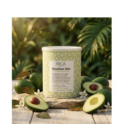 RICA Brazilian Avokado Wax – Brazilijos kietasis avokado vaškas, 800 ml