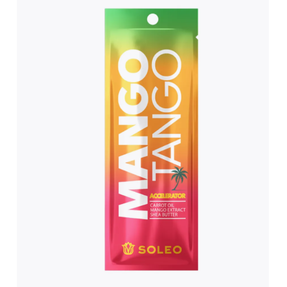 SOLEO Mango Tango – soliariumo kremas be bronzatorių, 15 ml (WILD-19)