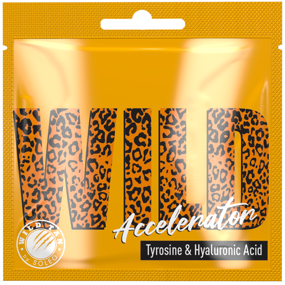 SOLEO WILD Accelerator - soliariumo kremas be bronzantų, 15 ml (WILD-6)