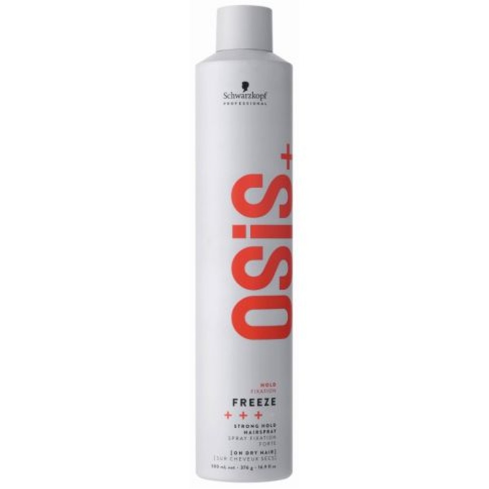 Schwarzkopf Professional OSIS+ Freeze – stiprios fiksacijos plaukų lakas, 500 ml