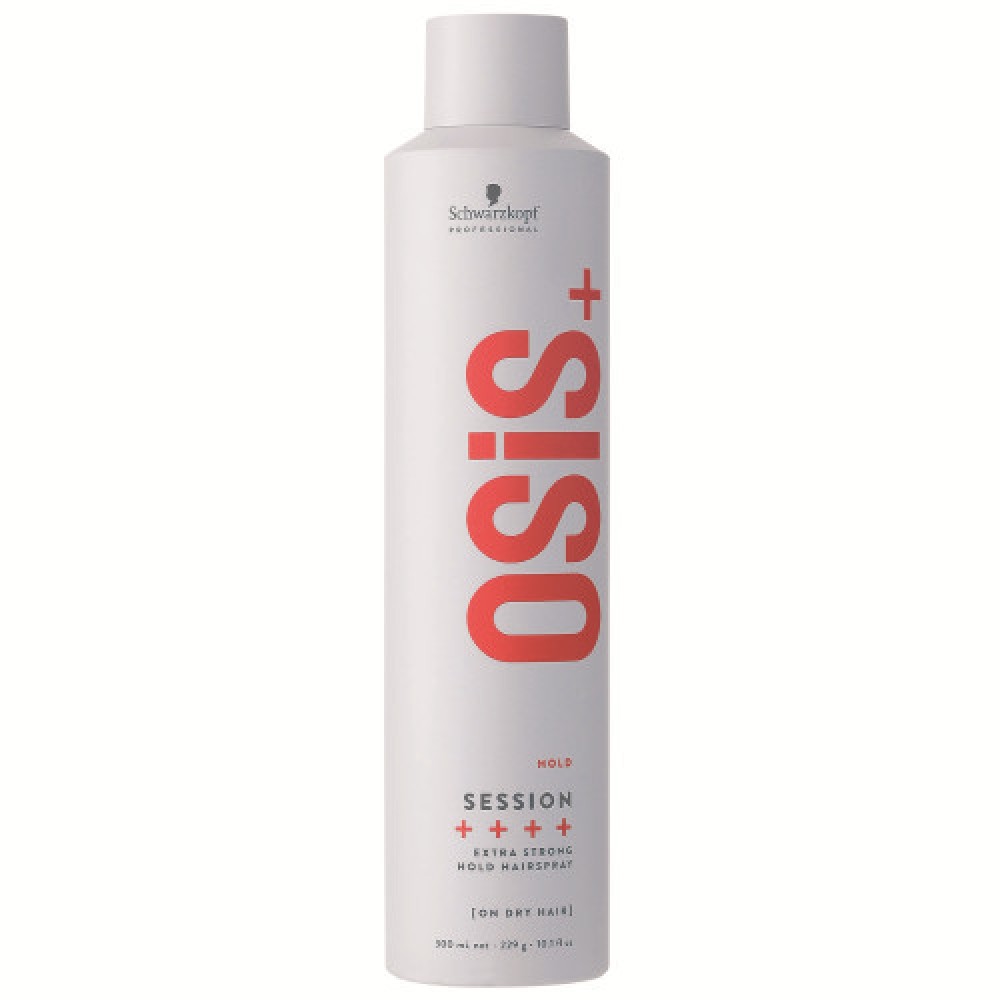 Schwarzkopf Professional OSIS+ Session Strong Hold – ypač stiprios fiksacijos plaukų lakas, 300 ml