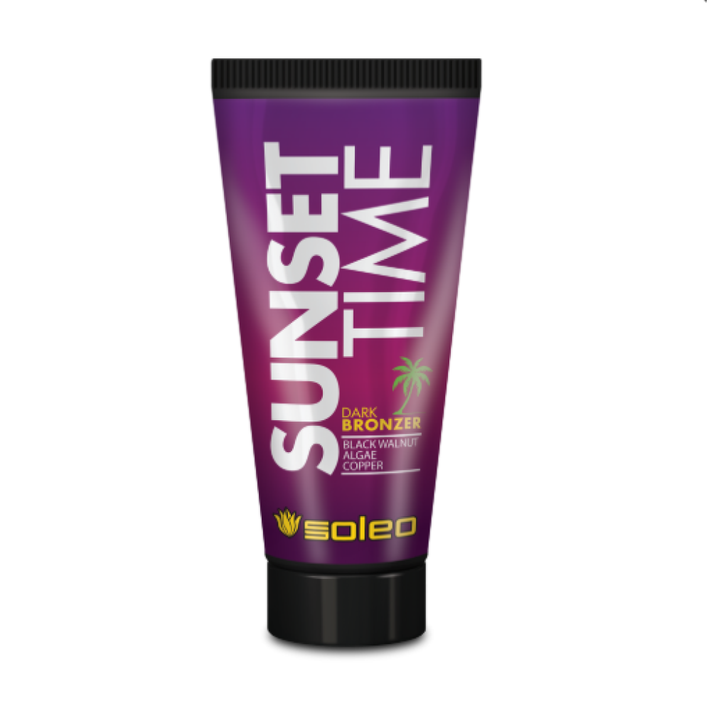 SOLEO Sunset Time – soliariumo kremas su bronzantais, 150 ml (ES502)