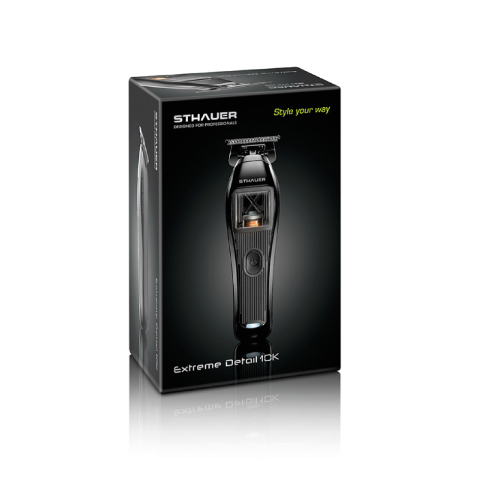 STHAUER EXTREME DETAIL 10K PROFESSIONAL TRIMMER - Profesionalus trimeris tiksliam kontūrų formavimui (402.144)