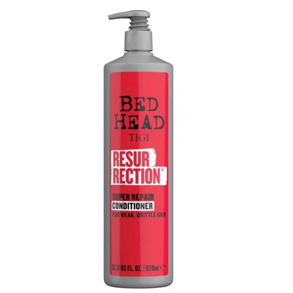 TIGI Bed Head Resurrection Repair Conditioner - kondicionierius silpniems ir lūžinėjantiems plaukams, 970 ml (TIGI-RES-CON)