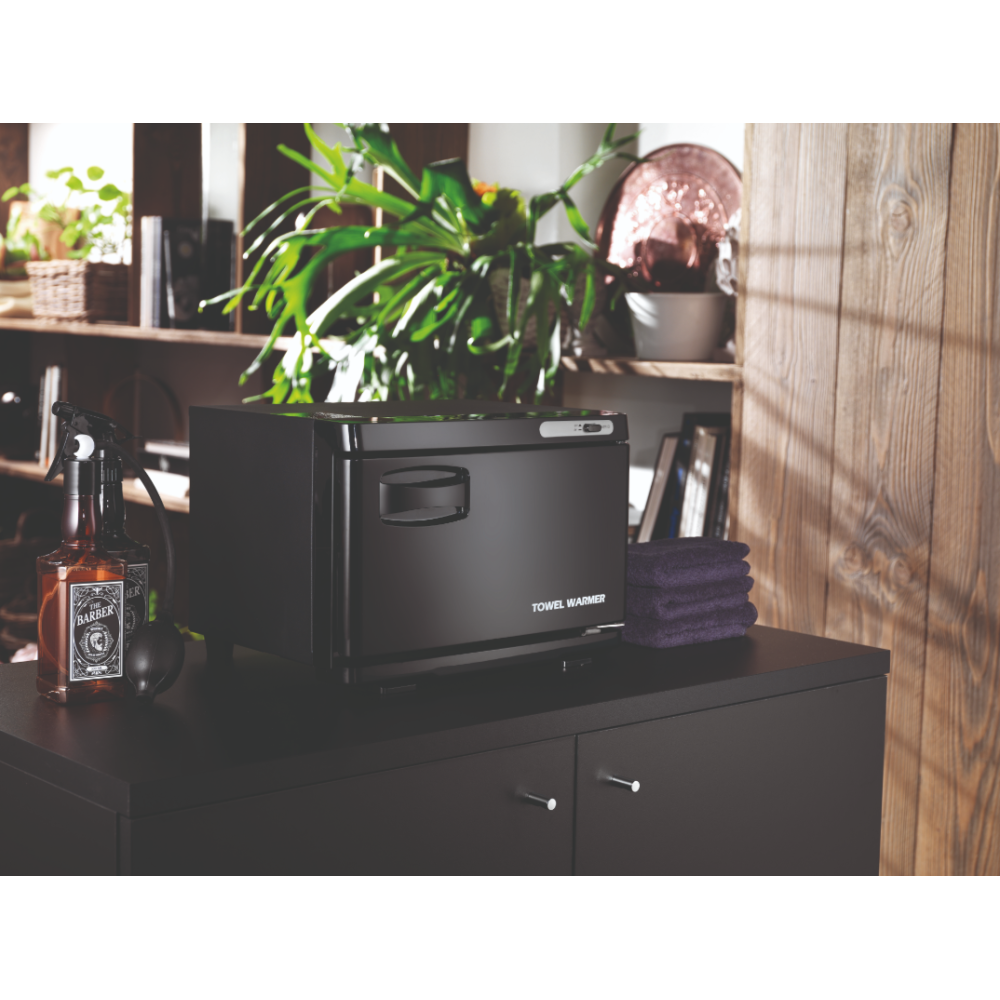 Kompaktiškas rankšluosčių šildytuvas COMPACT BLACK AROMA THERAPY (370.092)