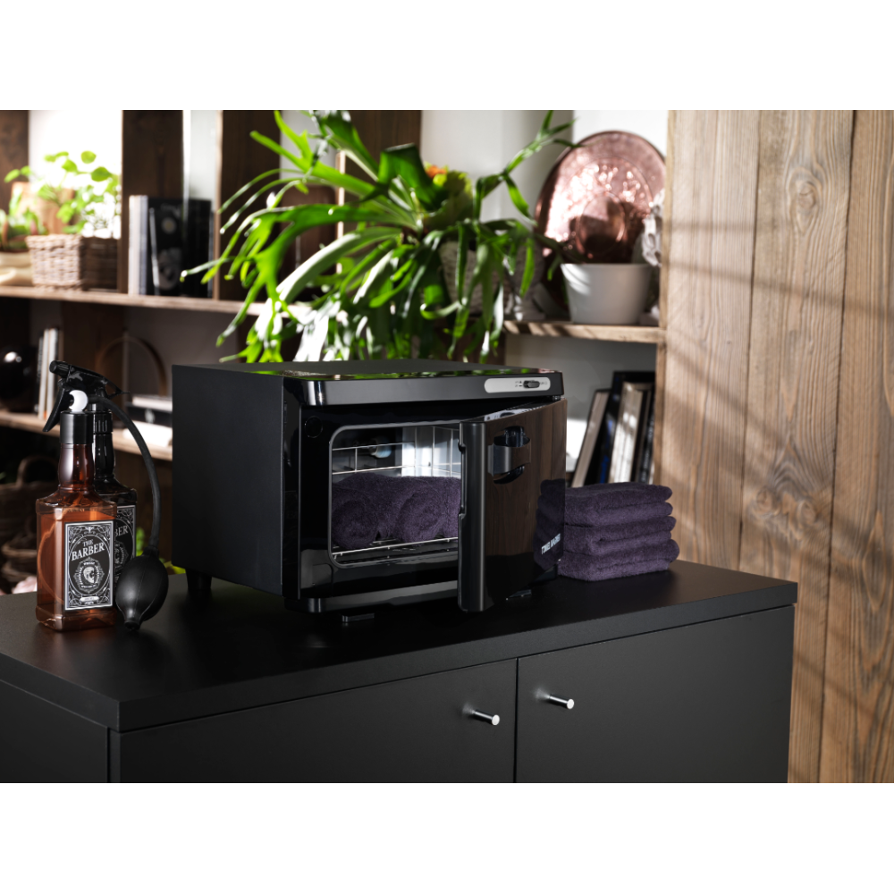 Kompaktiškas rankšluosčių šildytuvas COMPACT BLACK AROMA THERAPY (370.092)