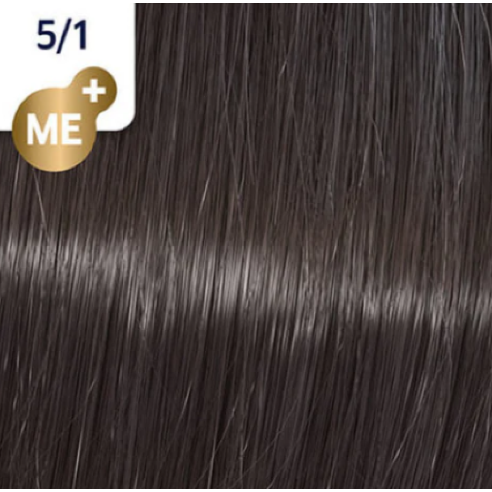 WELLA PROFESSIONALS KOLESTON PERFECT ME+ - Plaukų dažai, 5/1 - Šviesiai peleninė ruda (81650600)