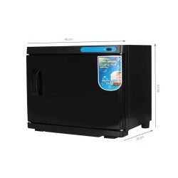 Rankšluosčių šildytuvas su UV-C sterilizatoriumi, 23 l, juodas