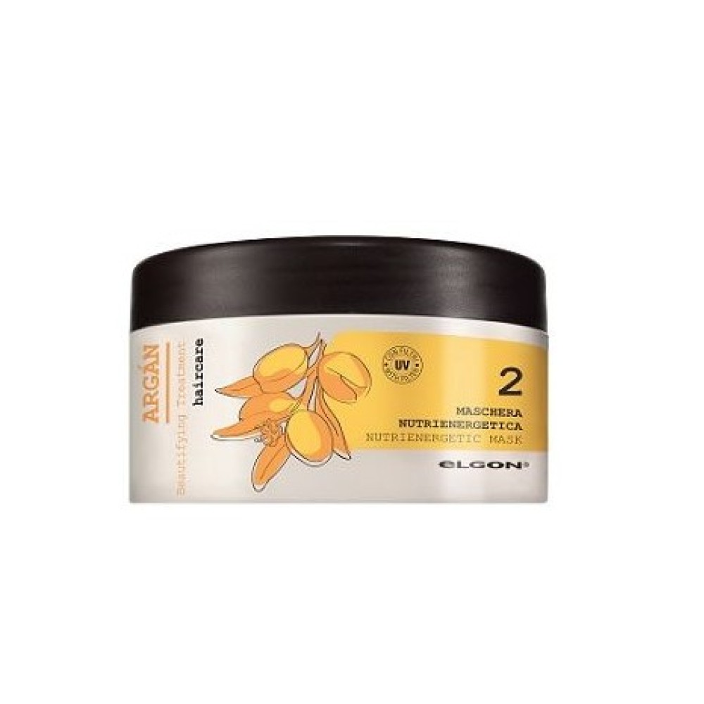 ELGON Argan Supreme Mask – atnaujinamoji kaukė sausiems ir pažeistiems plaukams, 250 ml (elgon-arg-mask)