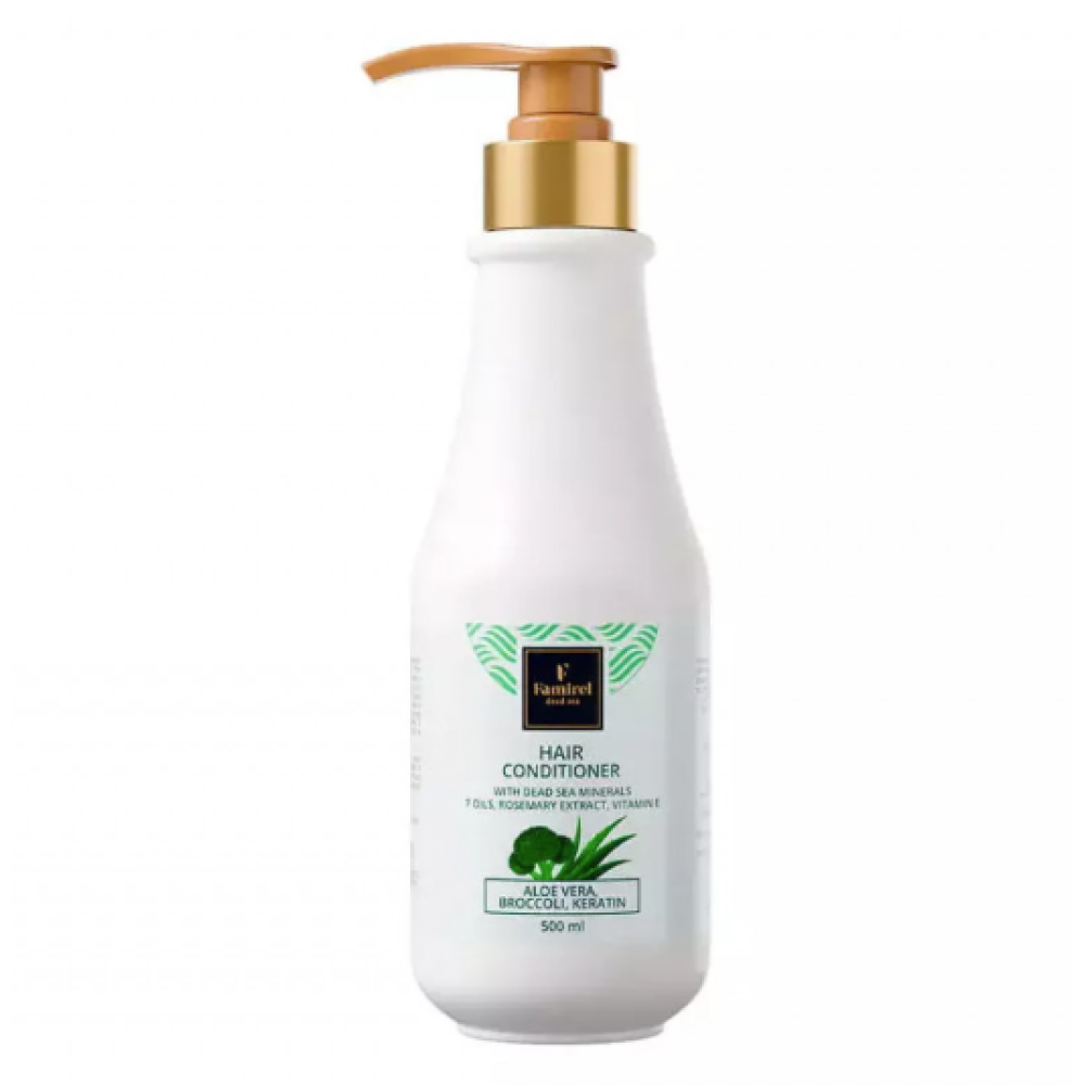 FAMIREL Conditioner Aloe Vera, Broccoli, Keratin & Dead Sea Minerals, 500ml (7290114085007)