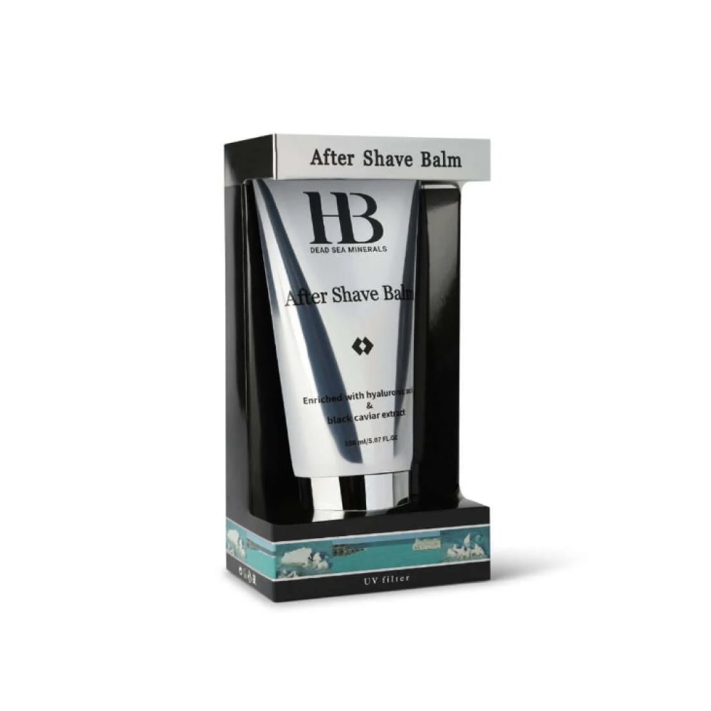 H&B balzamas po skutimosi su hialurono rūgštimi ir juodojo kaviaro ekstraktu (H&B100140)