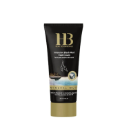 H&B Intensive Black Mud kojų kremas su juoduoju purvu, 200 ml