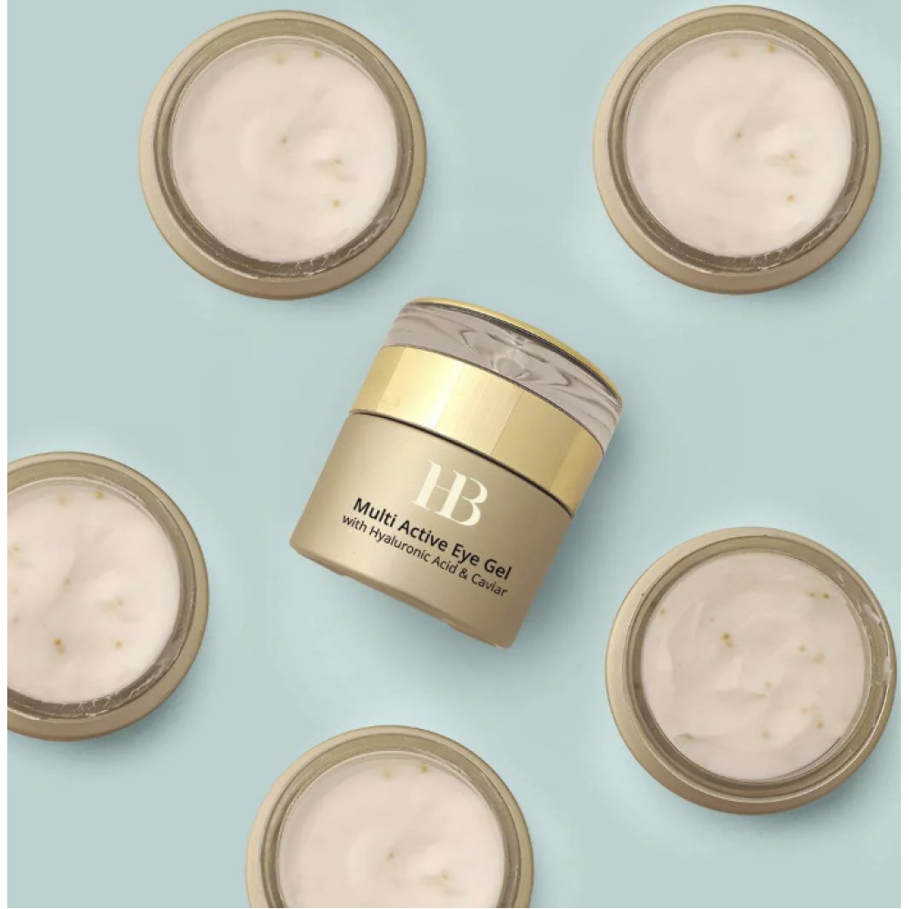 H&B PREMIUM LINE Multi-Active akių gelis su hialurono rūgštimi ir ikrais, 50 ml (h&b-gel)