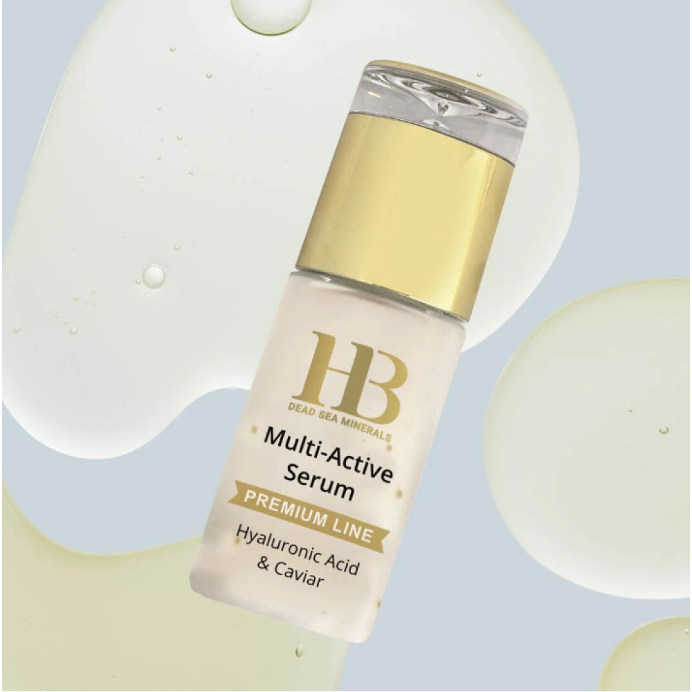 H&B Multi-Active Serum – aktyvus veido serumas su hialurono rūgštimi ir ikrais (HB-SERUM)