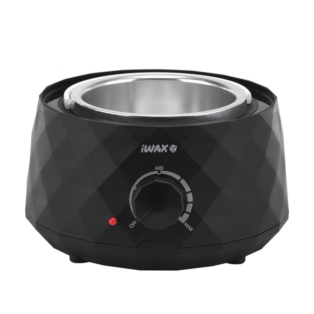 Vaško šildytuvas iWax Diamond 100 W, 400 ml, juodas (144118)
