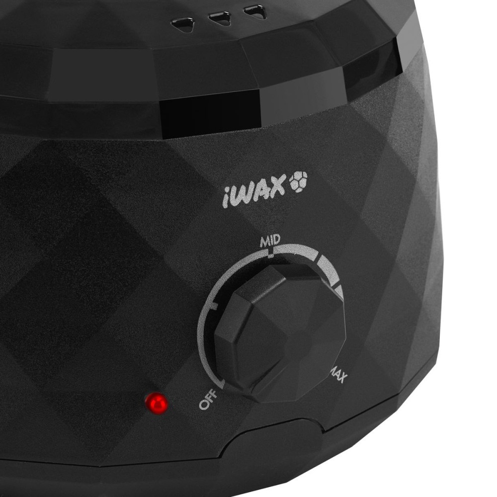 Vaško šildytuvas iWax Diamond 100 W, 400 ml, juodas (144118)