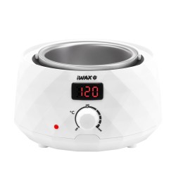 Vaško šildytuvas iWax Diamond Tech, 100 W, 400 ml, baltas