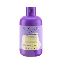 Inebrya Blondesse No-Yellow Shampoo – šampūnas šviesiems arba žiliems plaukams, 300 ml