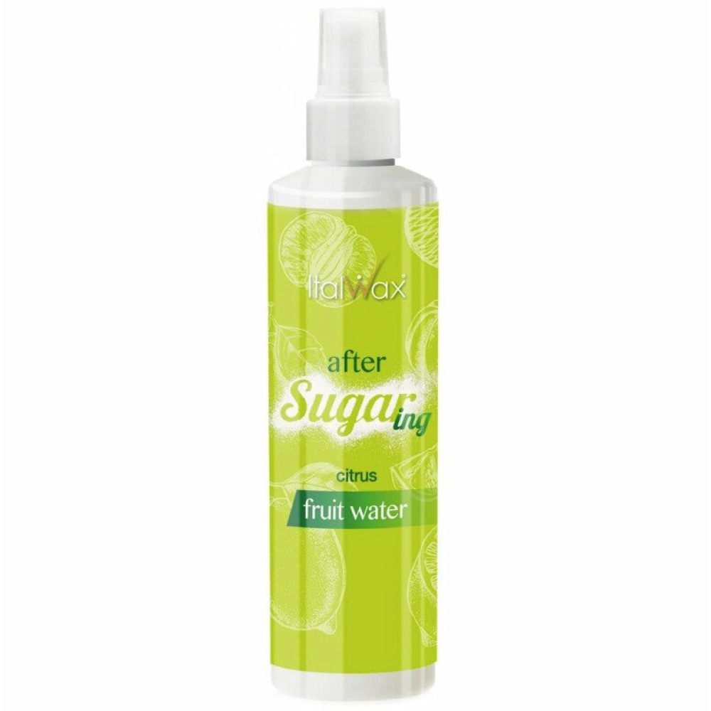 ItalWax After Sugaring Citrus Fruit Water – citrusinių vaisių vanduo po cukraus depiliacijos, 250 ml (IT-CIT-WAT)