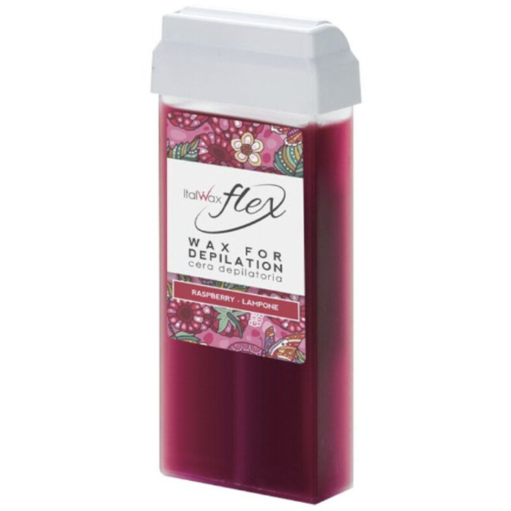 Italwax FLEX Raspberry, titano dioksido vaškas su aviečių aromatu, 100 ml (BRL73057)