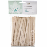 ItalWax medinės špachtelės, mažos, 100 vnt.