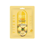 Jigott Vitamin Real Ampoule Mask – audinio veido kaukė, 27 ml