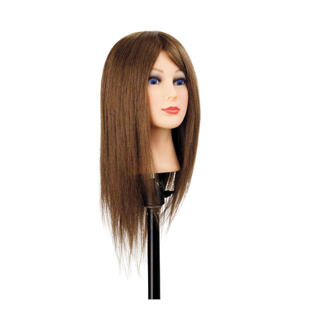 Mokomoji galva Chiara, ruda — natūralūs plaukai, 35-40cm (401.803)