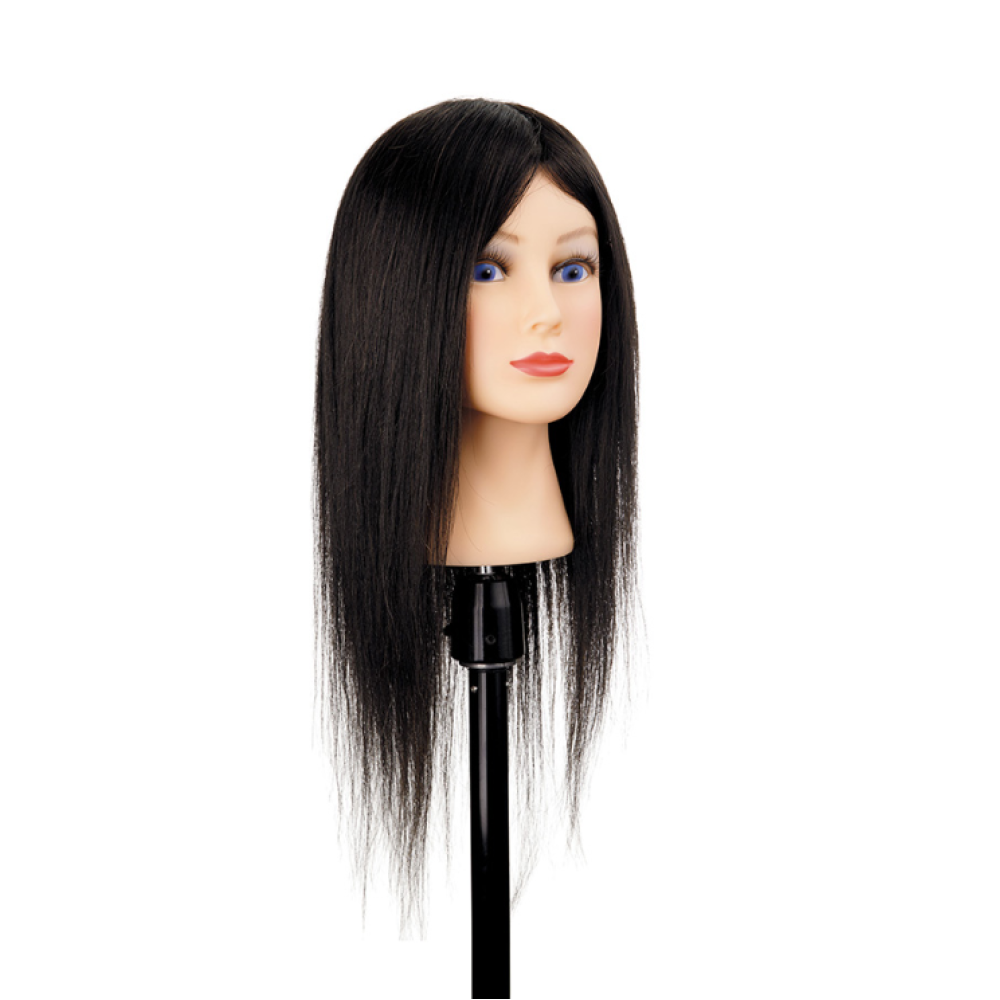 Mokomoji galva Katya, ruda — natūralūs plaukai, 35-40cm (401.804)