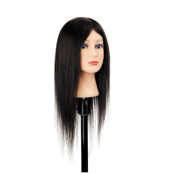 Mokomoji galva Katya, ruda — natūralūs plaukai, 35-40cm