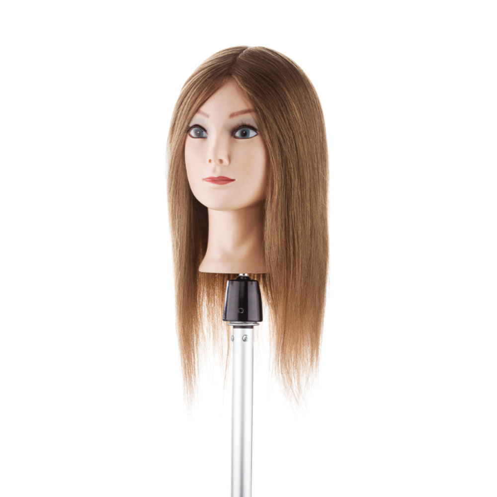 Mokomoji galva Emily, ruda — natūralūs plaukai, 35-40cm (400.892)