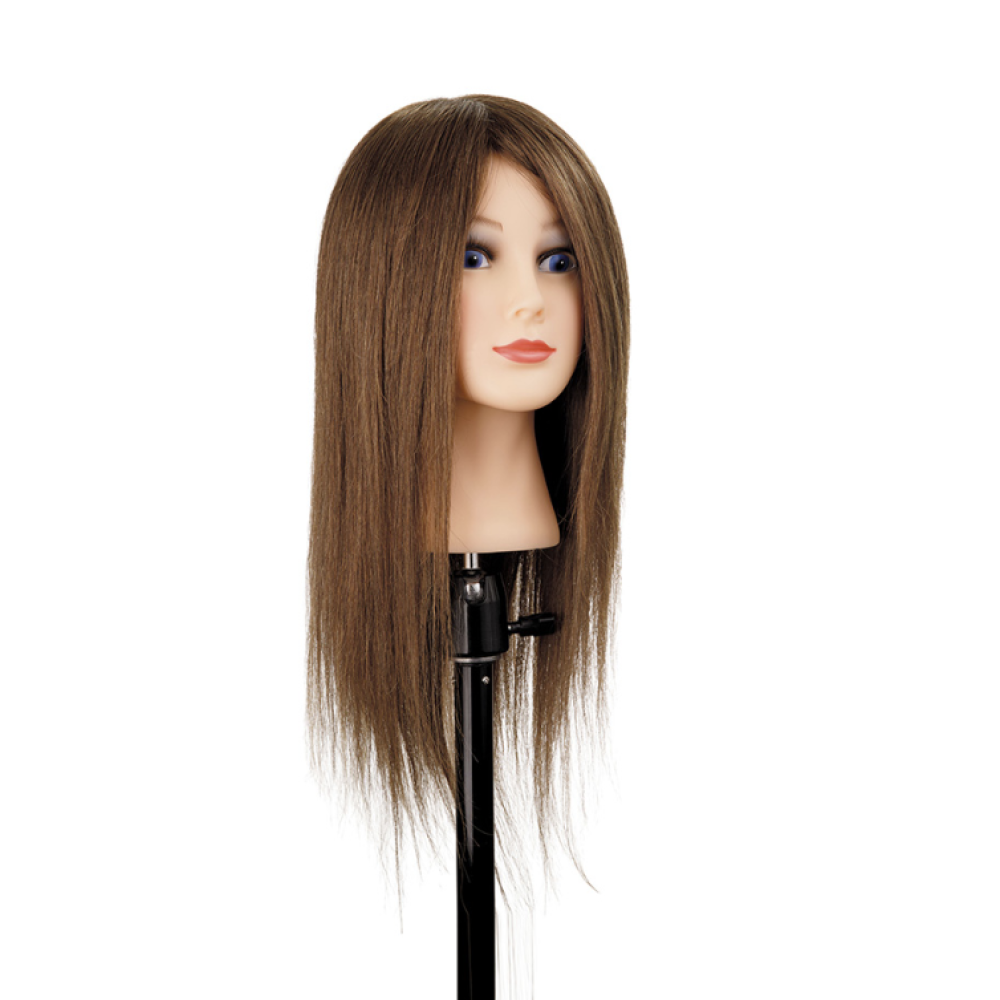 Mokomoji galva Sophie, ruda — natūralūs plaukai, 45-50cm (401.807)