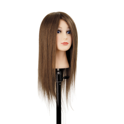Mokomoji galva Sophie, ruda — natūralūs plaukai, 45-50cm