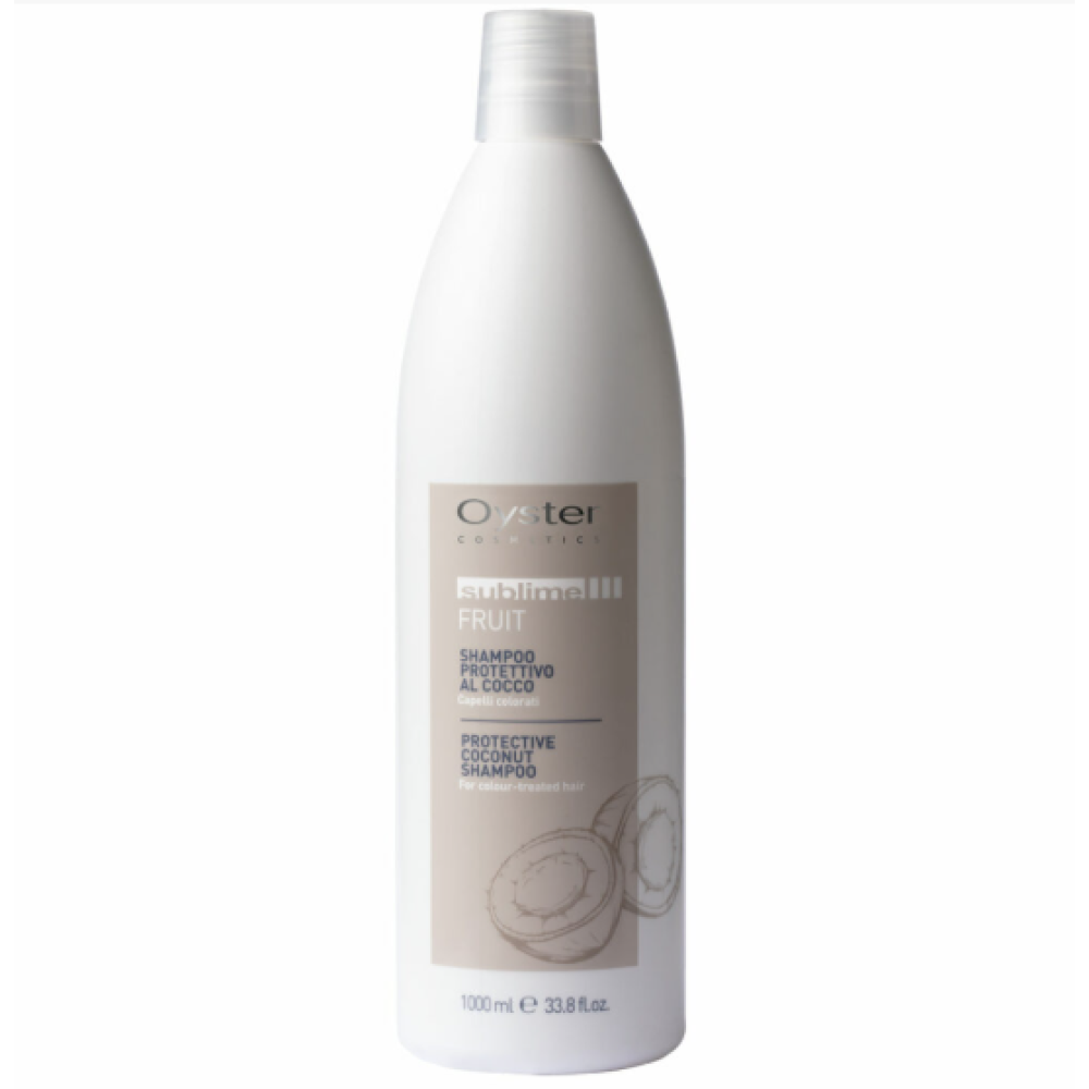 Oyster FRUIT SUBLIME COCONUT Shampoo - spalvą apsaugantis šampūnas, 1000ml (OYSH07500300)
