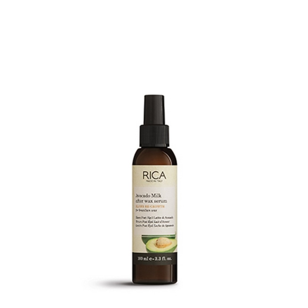 RICA Avocado Milk After Wax Serum – avokadų serumas po depiliacijos nuo plaukelių įaugimo, 100 ml (CLSAV2)