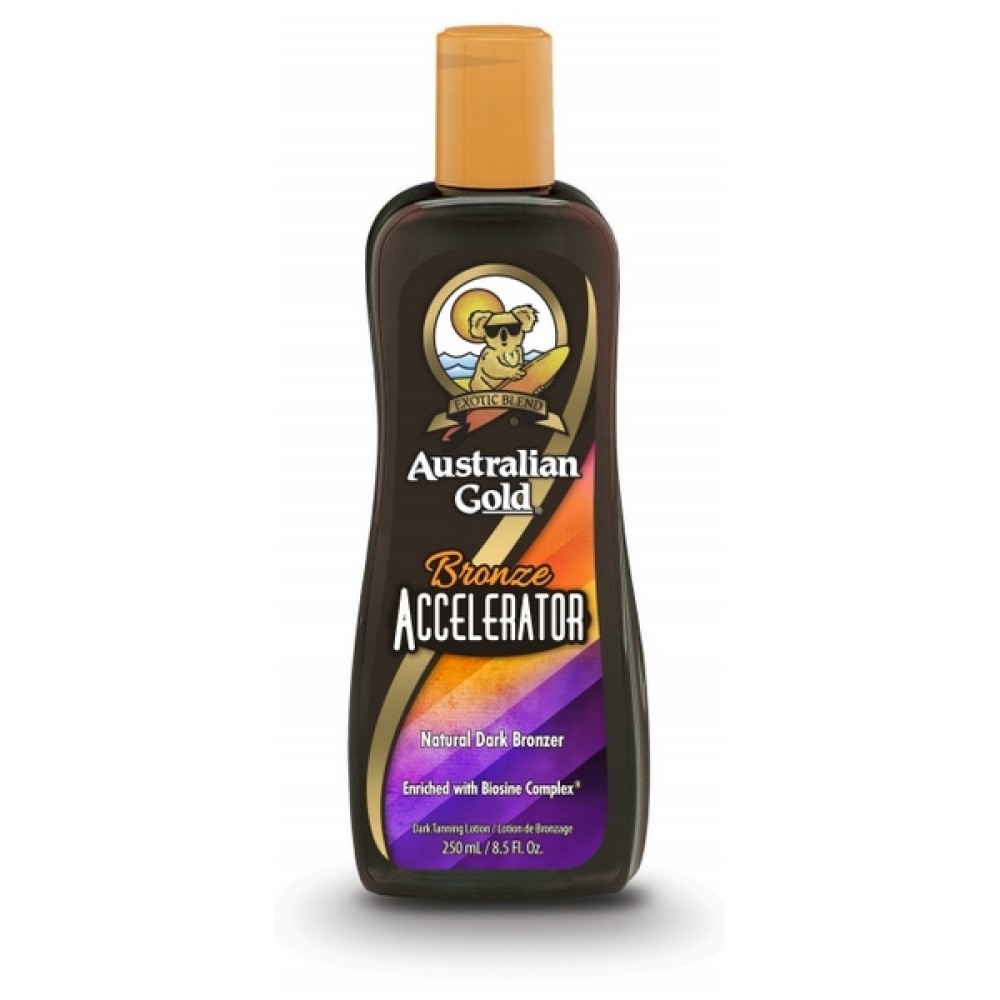 Australian Gold Bronze ACCELERATOR – soliariumo kremas su bronzantais, 250 ml (5001303)