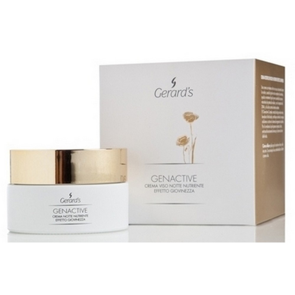 GERARD'S GENACTIVE Atjauninantis ir maitinantis naktinis veido kremas, 50 ml (RFAGNT014)