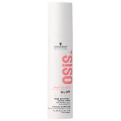 Schwarzkopf Professional OSIS+ Glow serum – anti-frizz spindesio serumas, 50 ml