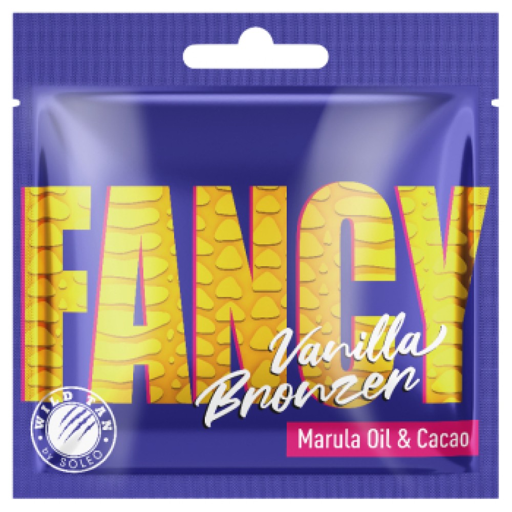 SOLEO FANCY Vanilla Bronzer - soliariumo kremas su bronzeriais, 15 ml (WILD-16)