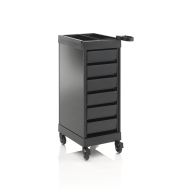 Kirpyklos įrangos vežimėlis CARRELLO SOLID PRO BLACK