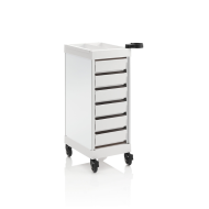 Kirpyklos įrangos vežimėlis CARRELLO SOLID PRO WHITE