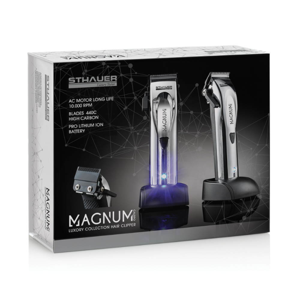 STHAUER CALIBRO MAGNUM PROFESSIONAL HAIR CLIPPERS — Profesionali plaukų kirpimo mašinėlė (402.035)
