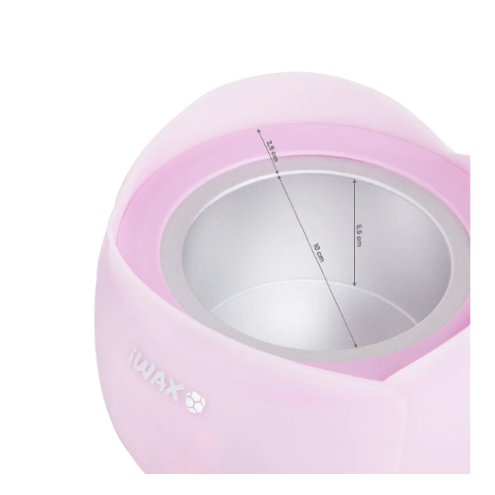 Vaško šildytuvas iWax Flower 100 W, rožinis (149530)