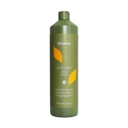 ECHOSLINE KI-POWER VEG Shampoo - paruošiamasis šampūnas plaukų rekonstrukcijai, 1000 ml