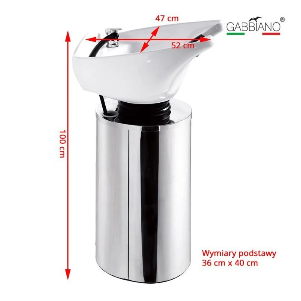 GABBIANO Q-2460 kirpėjo praustuvas