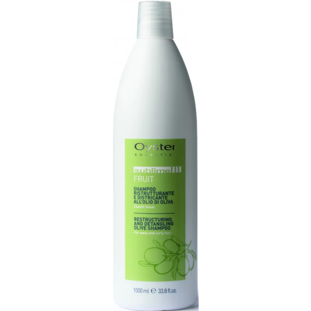 Oyster FRUIT SUBLIME Olive Shampoo – atstatomasis šampūnas, 1000 ml
