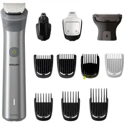 PHILIPS MULTIGROOM SERIES 5000 ALL-IN-ONE TRIMERIS MG5940/15 VEIDUI, PLAUKAMS IR KŪNUI, IŠ NERŪDIJANČIO PLIENO